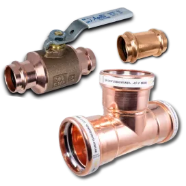 Copper Press Fittings